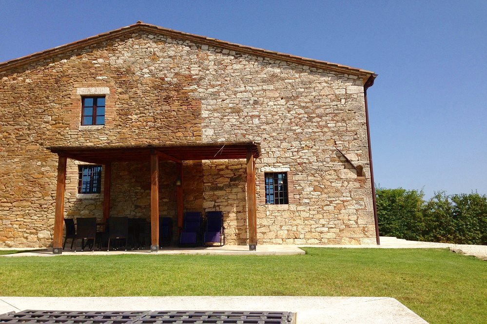 Wonderful stone-house in the heart of Val d'Orcia